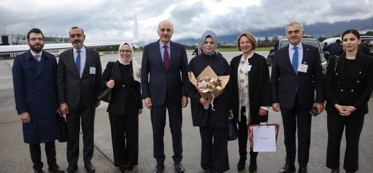 TBMM Başkanı Kurtulmuş, İsviçre'de