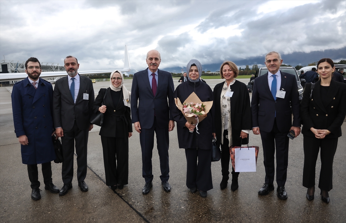 TBMM Başkanı Kurtulmuş, İsviçre'de