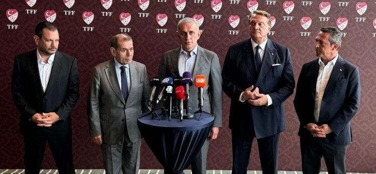 TFF Başkanı Hacıosmanoğlu, “beraberlik çağrısı” yaptı