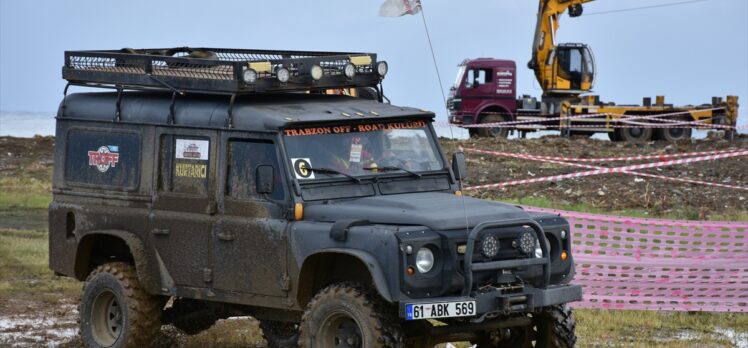 Trabzon'da Türkiye Off-Road Şampiyonası'nın 5. ayağında seyirci etabı yapıldı