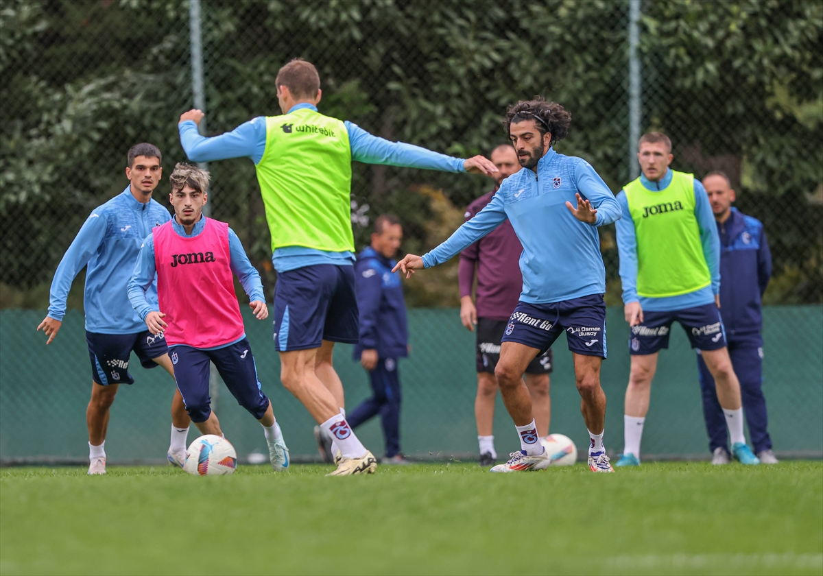 Trabzonspor, Başakşehir maçı hazırlıklarını sürdürdü