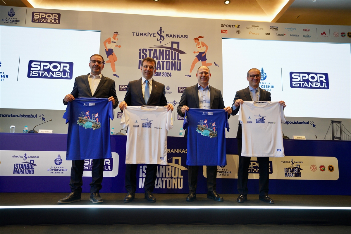 Türkiye İş Bankası 46. İstanbul Maratonu'nun tanıtım toplantısı yapıldı