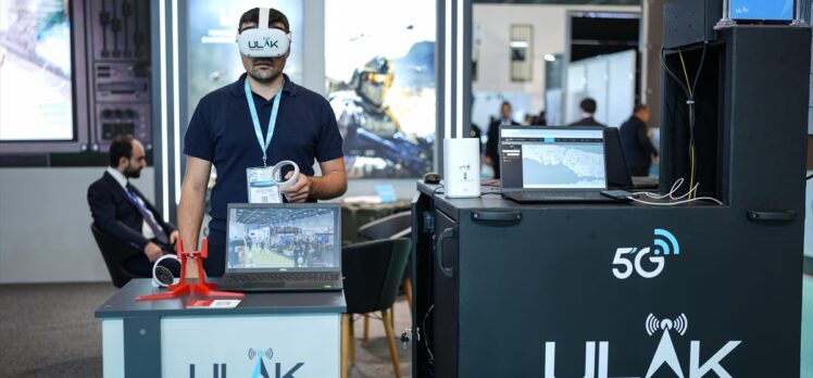 ULAK Haberleşme SAHA EXPO'da katılımcılara 5G teknolojisini sergiledi