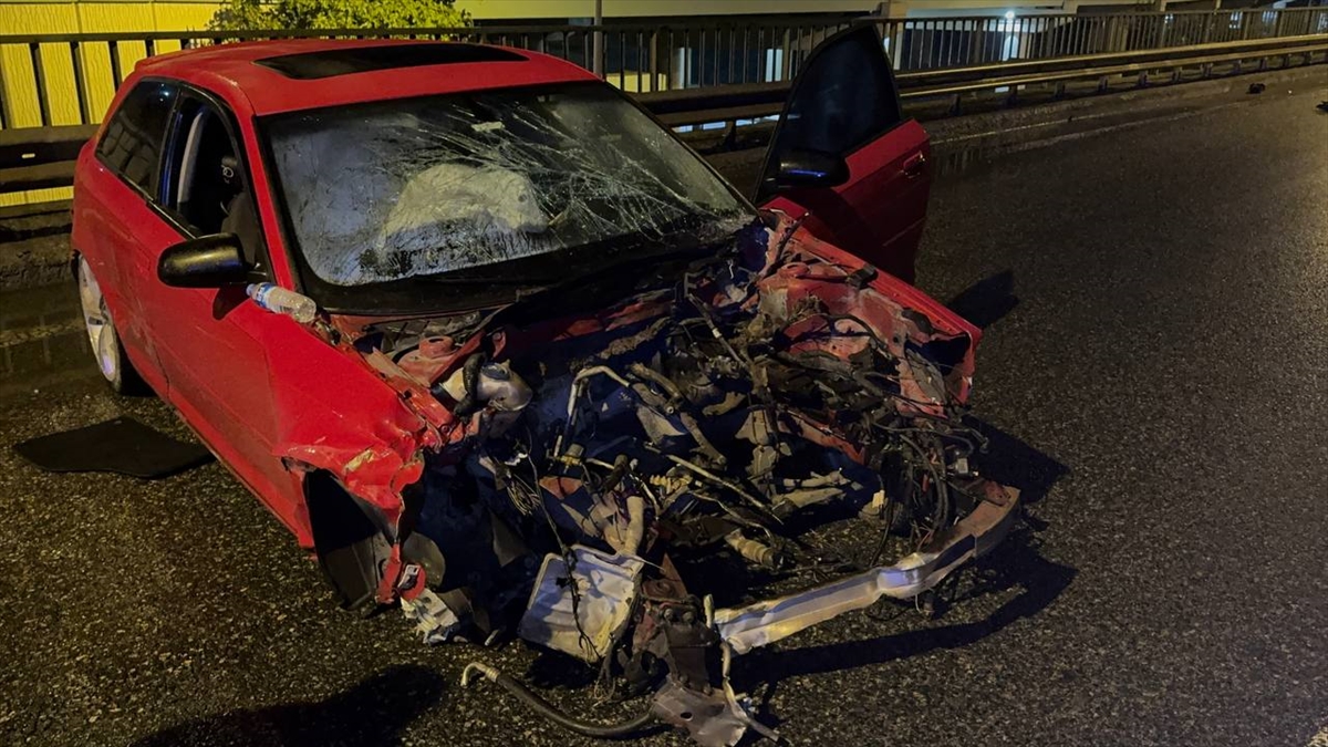 Üsküdar'da meydana gelen trafik kazasında bir kişi yaralandı