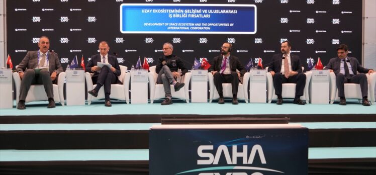 Uzay ekosisteminin gelişimi ve uluslararası işbirlikleri SAHA EXPO'da ele alındı