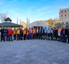 Van YYÜ Dursun Odabaş Tıp Merkezi'nde yangın tatbikatı yapıldı