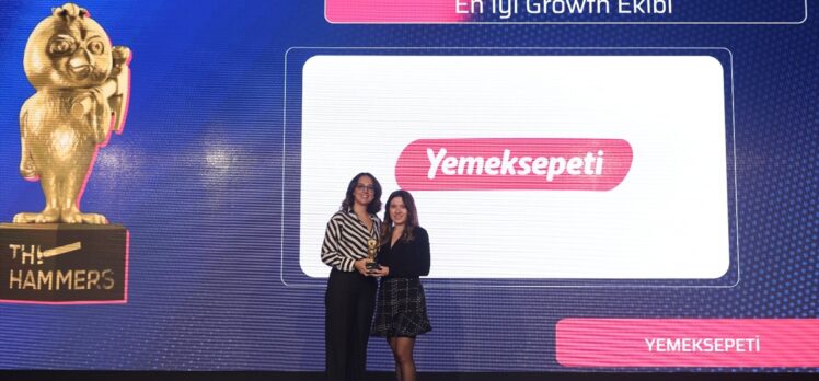 Yemeksepeti'ne The Hammers Awards'ta “En İyi Growth Ekibi” ödülü