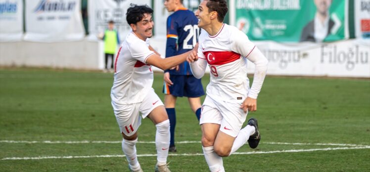 18 Yaş Altı Milli Futbol Takımı, hazırlık maçında Hollanda ile berabere kaldı