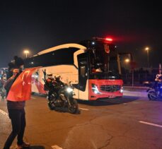 A Milli Futbol Takımı, Kayseri'ye geldi