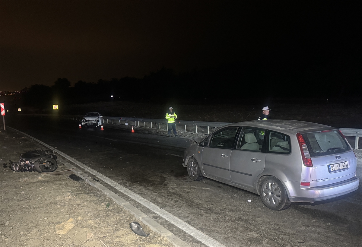 Adana'da zincirleme trafik kazasında 1 kişi öldü, 3 kişi yaralandı