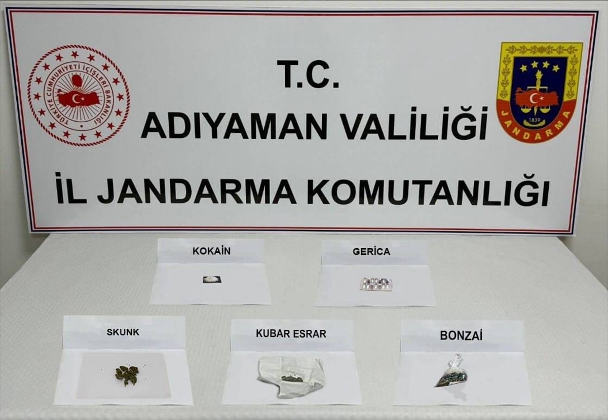 Adıyaman'da uyuşturucu operasyonunda 16 şüpheli yakalandı