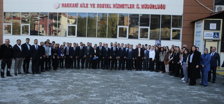 Aile ve Sosyal Hizmetler Bakan Yardımcısı Tarıkdaroğlu, Hakkari'de “Hizmet İçi Eğitim Programına” katıldı: