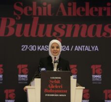 Aile ve Sosyal Hizmetler Bakanı Göktaş, 8. Şehit Aileleri Buluşması'nda konuştu: