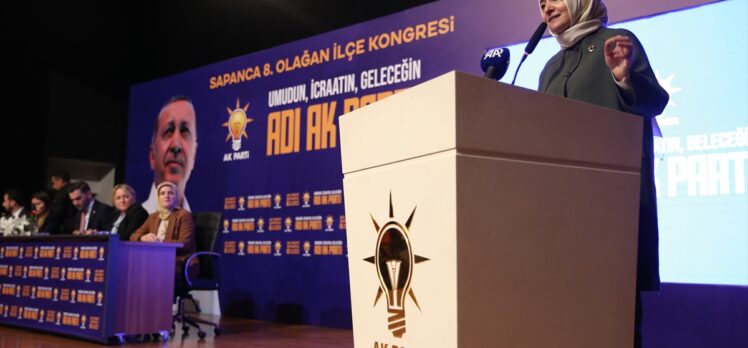 AK Parti Genel Başkan Yardımcısı Kaya, Sakarya'da partisinin ilçe kongrelerinde konuştu: