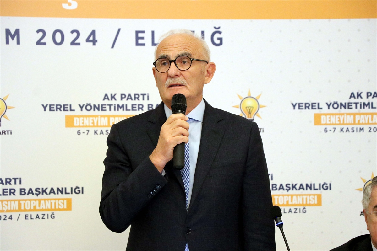 AK Parti Genel Başkan Yardımcısı Yılmaz, Elazığ'da konuştu: