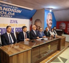 AK Parti Genel Başkan Yardımcısı Yılmaz, Erzincan'da konuştu: