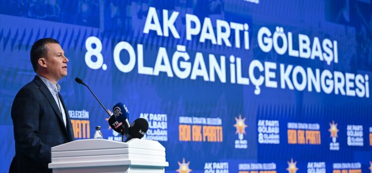 AK Parti Gölbaşı 8. Olağan İlçe Kongresi yapıldı