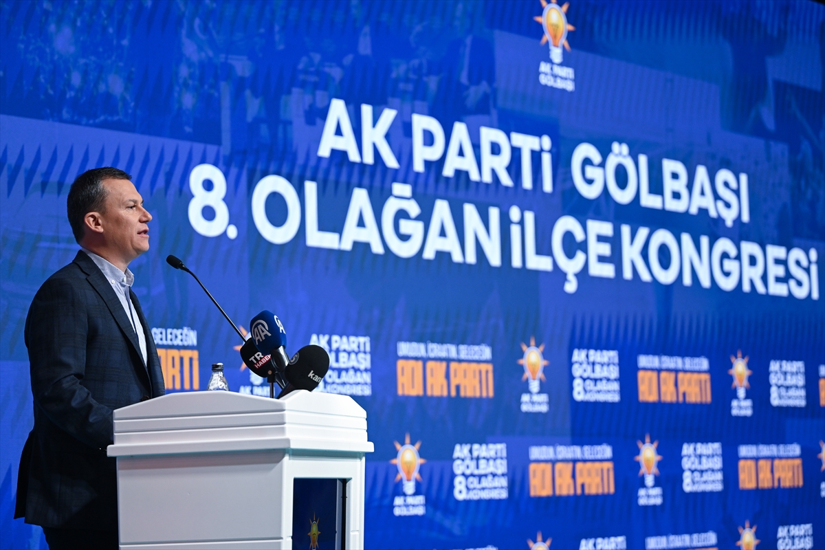 AK Parti Gölbaşı 8. Olağan İlçe Kongresi yapıldı