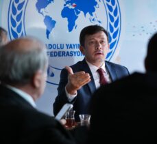 AK Partili Dağ, Anadolu Yayıncılar Federasyonu'nda soruları yanıtladı: