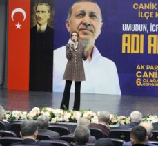 AK Parti'li Karaaslan, partisinin Canik İlçe Kongresi'nde konuştu: