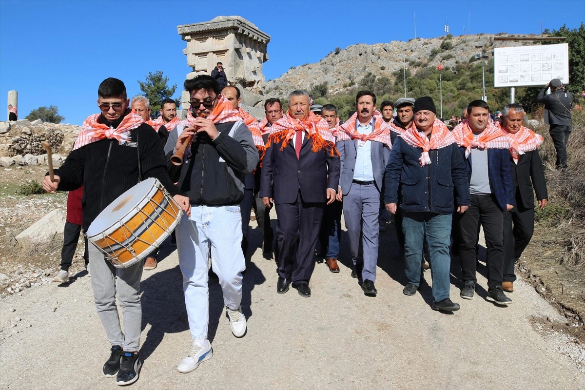 Antalya'nın Kaş ilçesinde “Yörük Şenliği” yapıldı