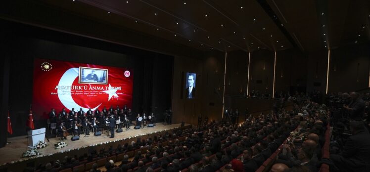 Cumhurbaşkanı Erdoğan, Atatürk'ü Anma Töreni'nde konuştu: (1)