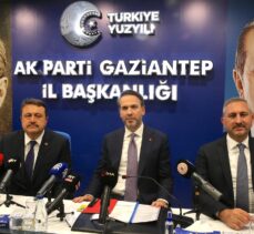 Bakan Bayraktar, AK Parti Gaziantep İl Başkanlığında konuştu: