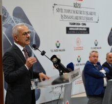 Bakan Uraloğlu, Rize'de sivil toplum kuruluşları temsilcileri ve iş insanlarıyla buluştu: