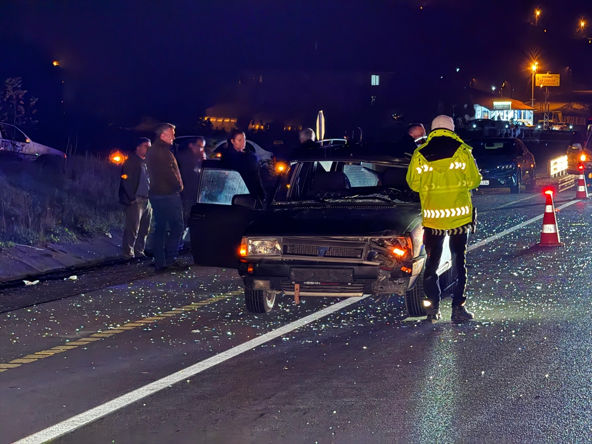 Bartın'da otomobilin çarptığı yaya öldü