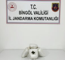 Bingöl'de 19 kilo 930 gram esrar ele geçirildi