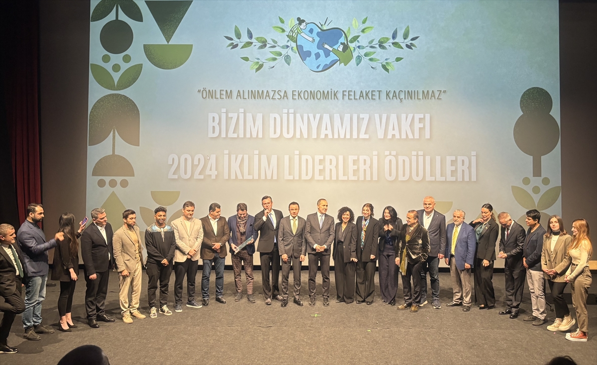 Bizim Dünyamız Vakfının “2024 Yılı İklim Liderleri Ödülleri” sahiplerini buldu