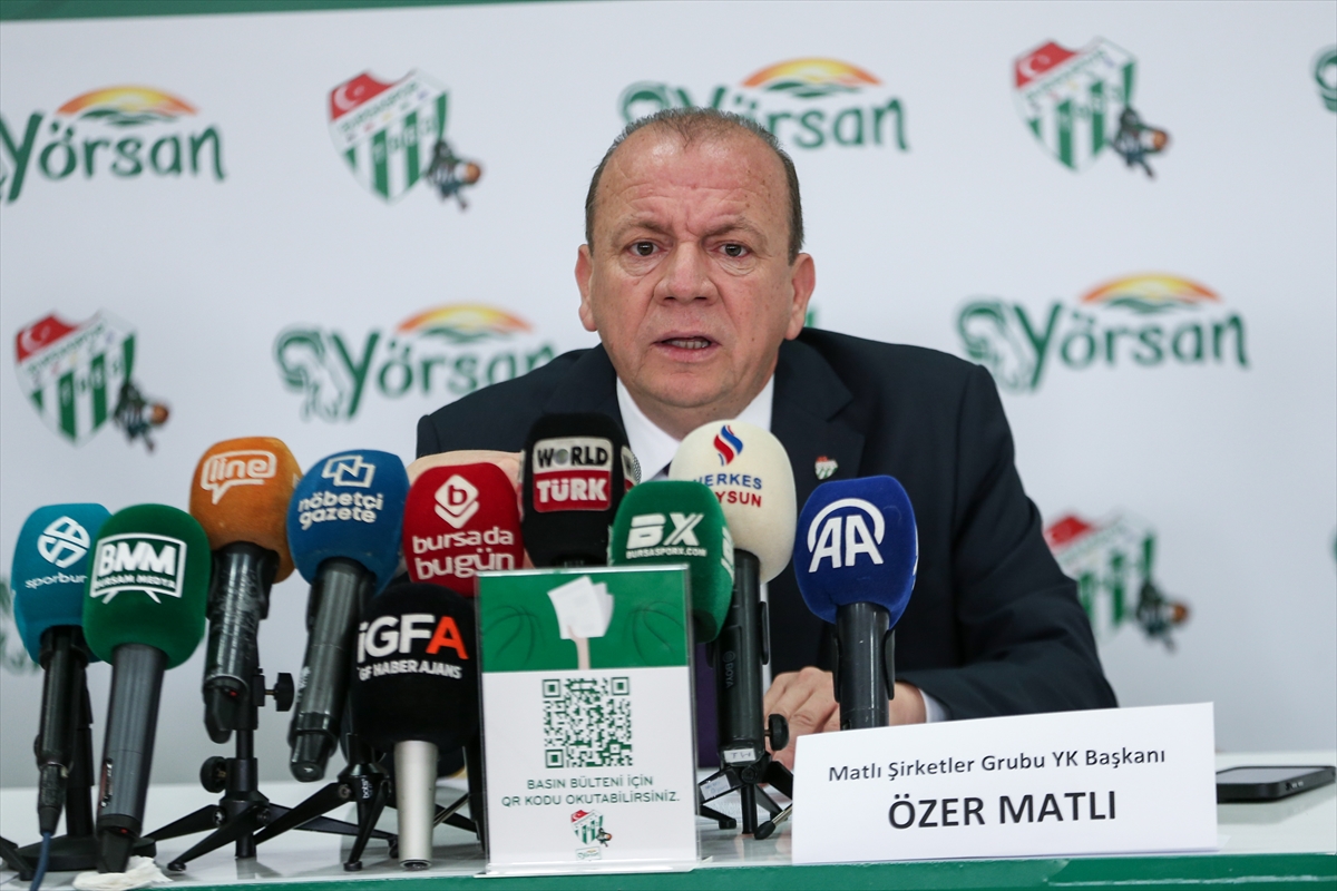 Bursaspor Basketbol'un isim sponsoru Yörsan oldu