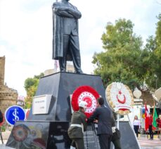 Büyük Önder Atatürk ebediyete intikalinin 86. yılında KKTC'de anıldı