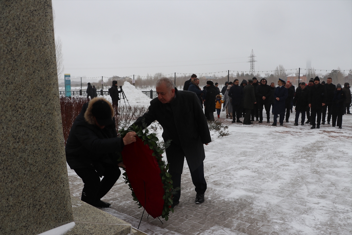 Büyük Önder Atatürk, ebediyete intikalinin 86. yılında Kazakistan'da anıldı