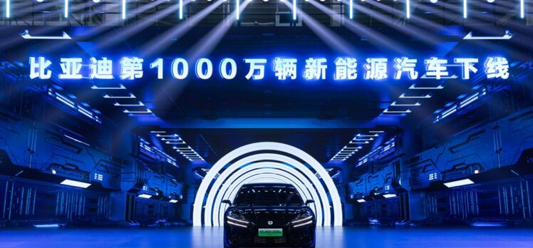 BYD, 30. yılını 10 milyonuncu araç üretimiyle kutladı