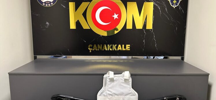 Çanakkale merkezli kaçak silah ticareti operasyonunda 6 zanlı yakalandı