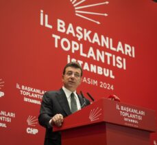 CHP Genel Başkanı Özel, partisinin il başkanları toplantısında konuştu: