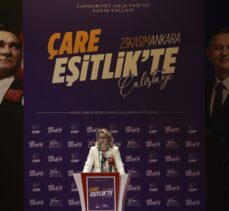 CHP Kadın Kollarından kadına yönelik şiddete karşı “Çare Eşitlikte Çalıştayı”