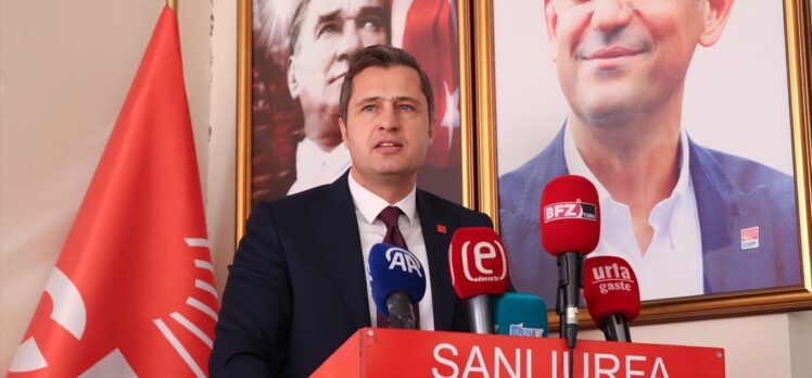 CHP Parti Sözcüsü Deniz Yücel, Şanlıurfa'da konuştu: