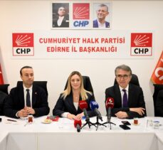 CHP'li Karatepe ve Demir, Edirne'de gazetecilerle bir araya geldi