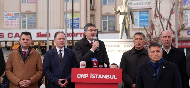 CHP'lilerin Esenyurt Belediyesi eylemi devam ediyor