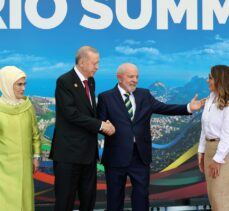 Cumhurbaşkanı Erdoğan, G20 Liderler Zirvesi resmi karşılama törenine katıldı