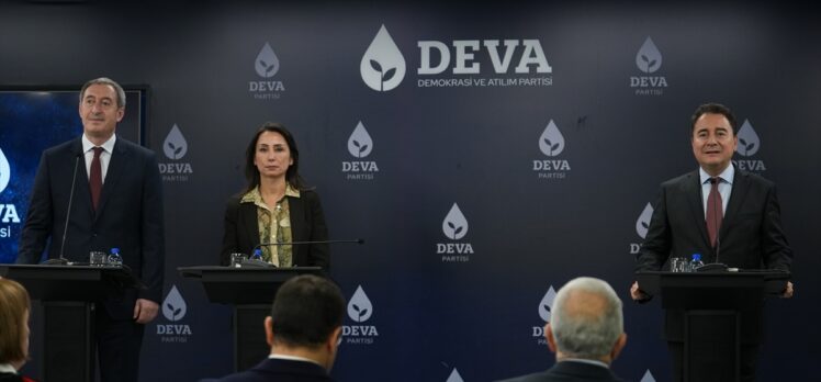 DEM Parti'den DEVA Partisi'ne ziyaret