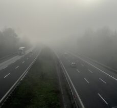 Bolu ve Düzce'de sis etkili oldu