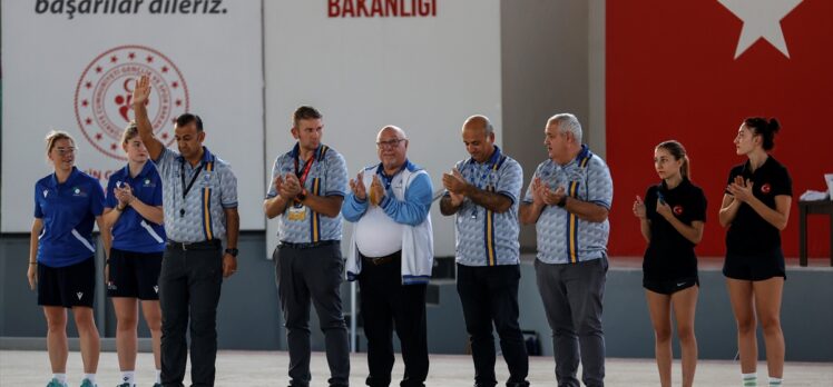 Emine Dursun ve Buket Öztürk, Avrupa Kadınlar Volo Şampiyonası'nda birinci oldu