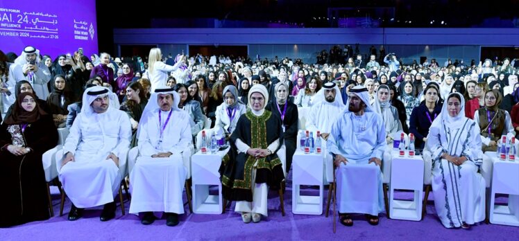 Emine Erdoğan, Dubai Küresel Kadınlar Forumu'nun açılış konuşmasını yaptı: