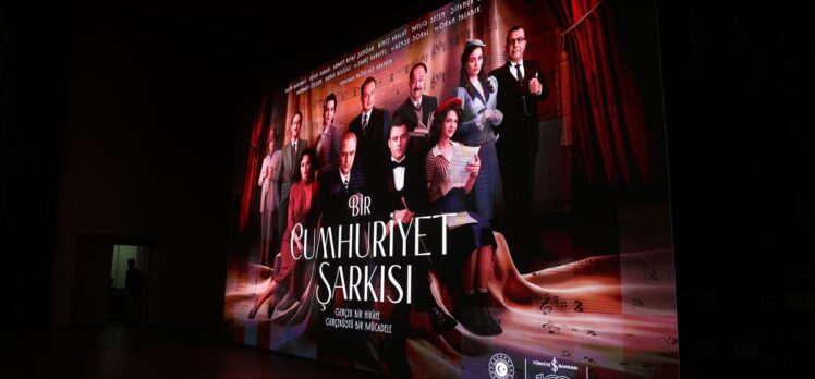 Erbil’de “Bir Cumhuriyet Şarkısı” filminin özel gösterimi gerçekleştirildi