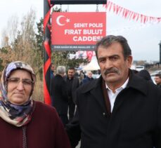 Erzurum'da açılan caddeye 15 Temmuz şehidi Fırat Bulut'un adı verildi