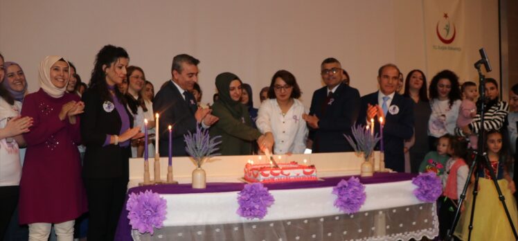 Erzurum'da prematüre bebekler ve aileleri şehir hastanesinde sağlık çalışanlarıyla buluştu