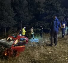 Erzurum'da takla atan otomobildeki 1 kişi öldü, 3 kişi yaralandı